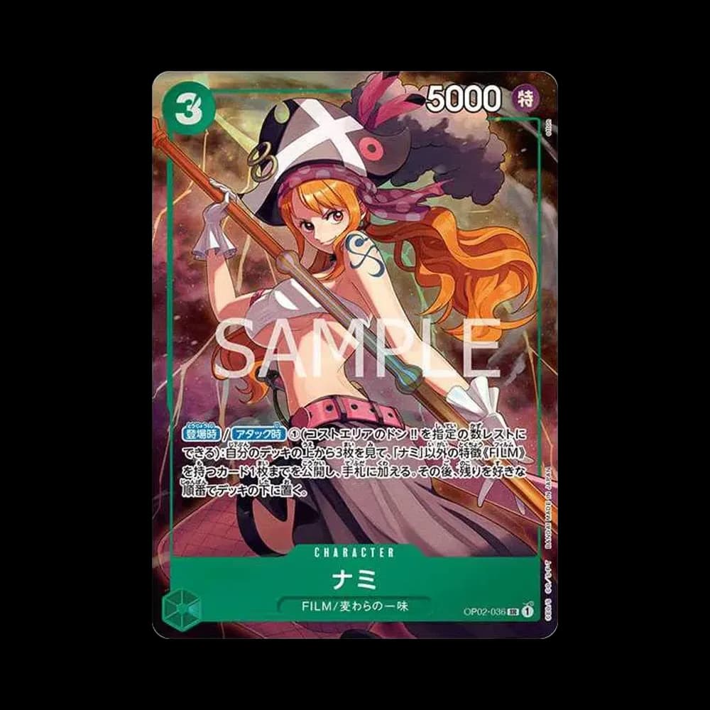 Nami SR [OP02-036] (Premium Card Collection -Best Selection vol.1-)
