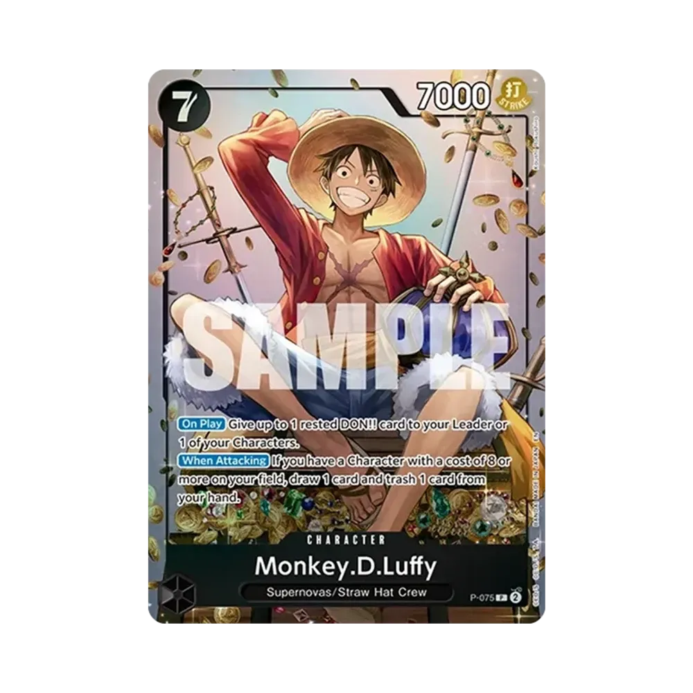 Monkey.D.Luffy P [P-075] [EN] ("Tin Pack Set Vol.2")