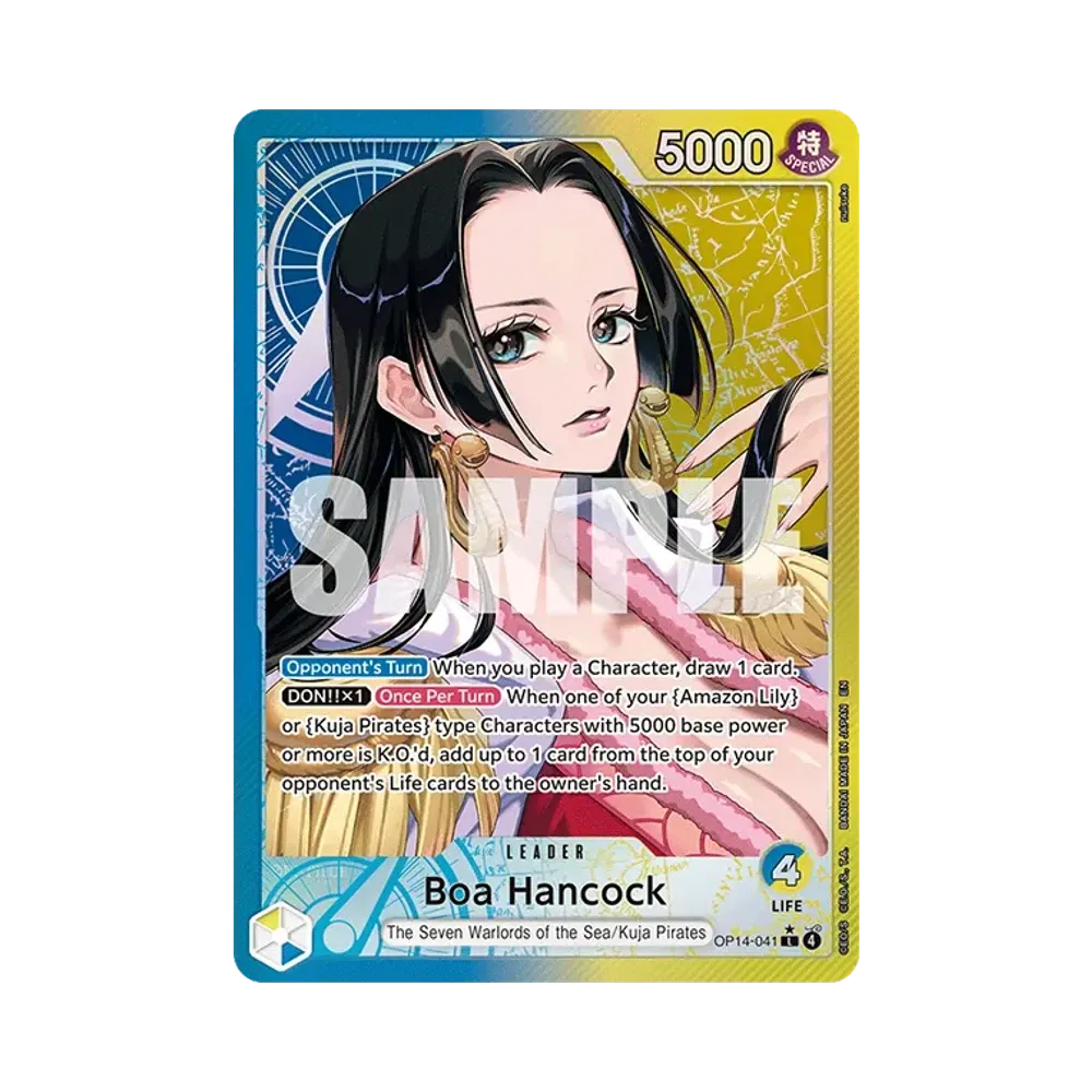 Boa Hancock L-P [OP14-041] [EN] (Booster Pack "THE AZURE SEA'S SEVEN")