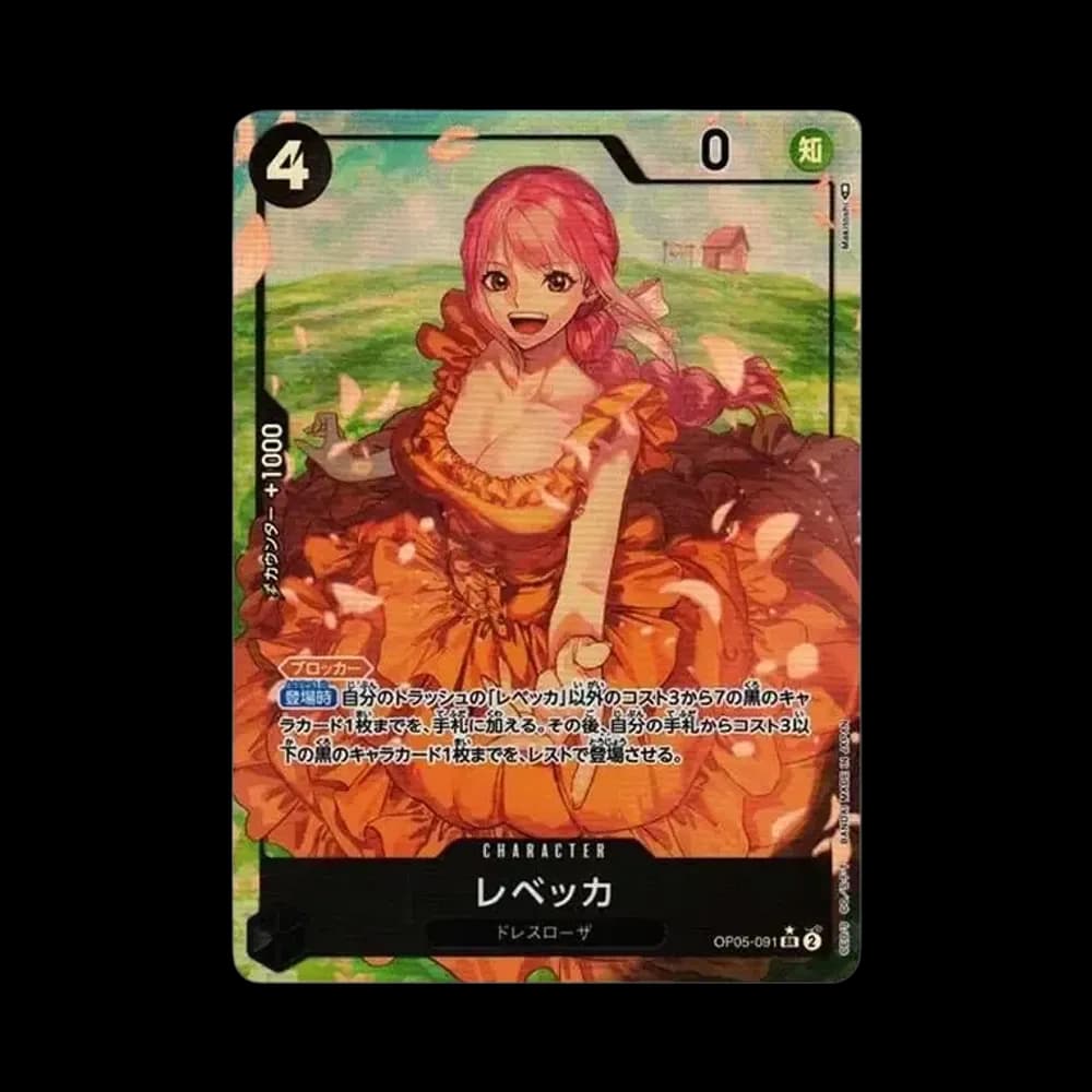 Rebecca SR-P [OP05-091] (Booster Pack Awakening of the New Era)