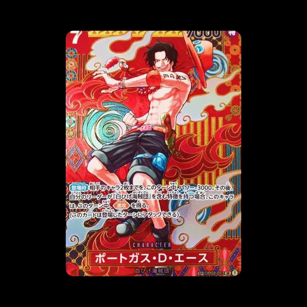 Portgas.D.Ace SR-SPC [OP02-013](Booster Pack "Two Legends")