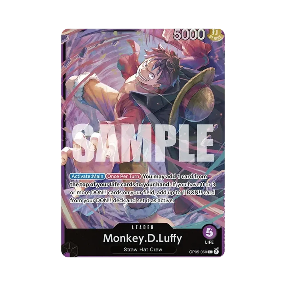 Monkey.D.Luffy L [OP05-060] [EN](Start Deck "PURPLE Monkey.D.Luffy")