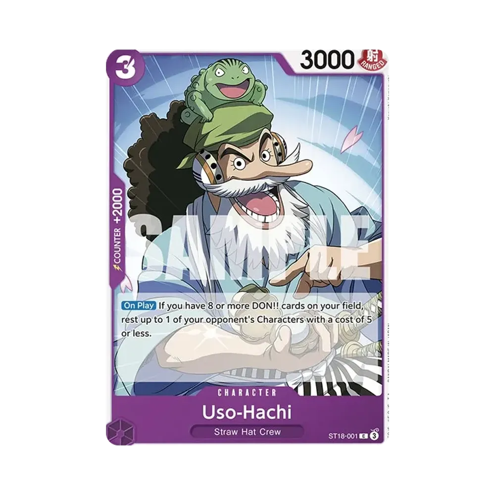 Uso-Hachi C [ST18-001] [EN](Start Deck "PURPLE Monkey.D.Luffy")