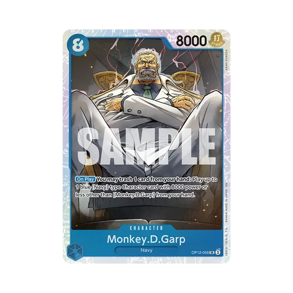 Monkey.D.Garp SR [OP12-056] [EN](Booster Pack "LEGACY OF THE MASTER")