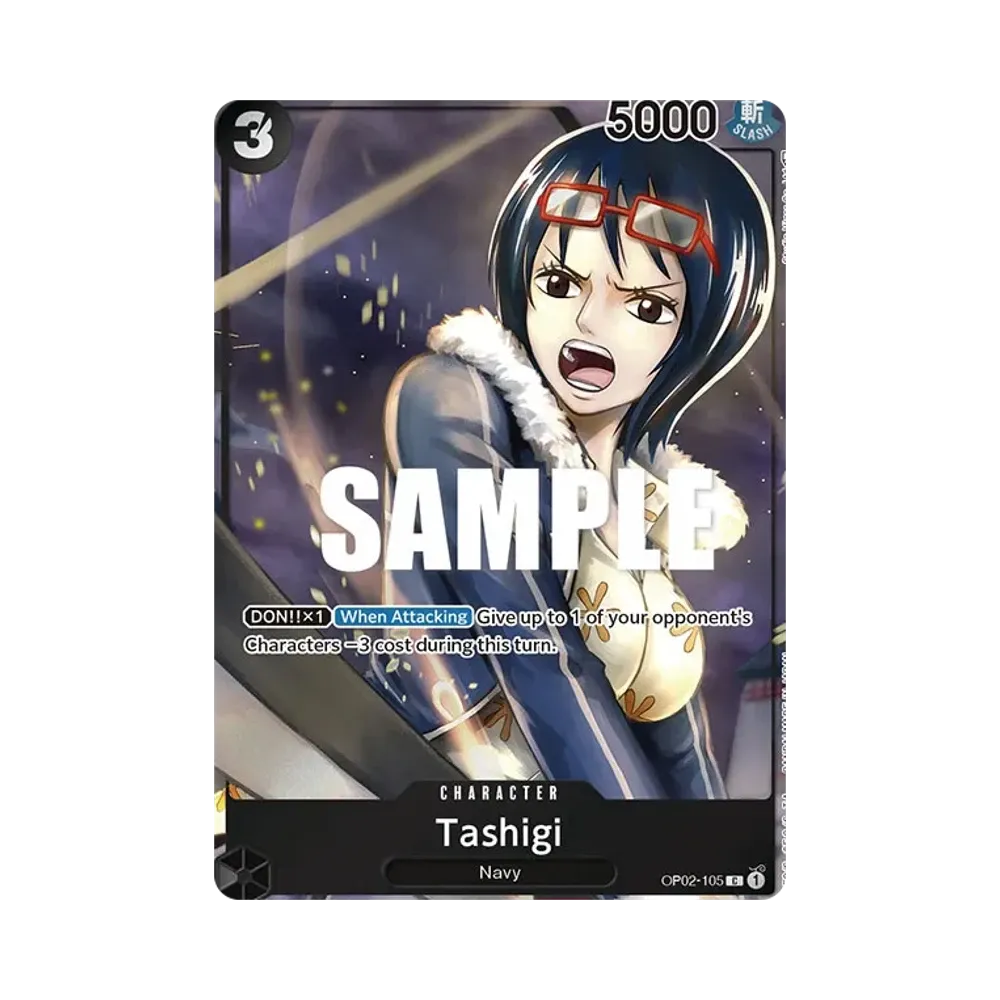 Tashigi C-P [OP02-105] [EN](Booster Pack "Paramount War")