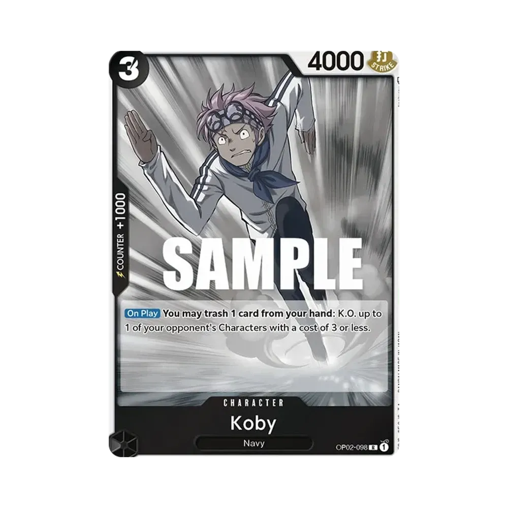 Koby R [OP02-098] [EN](Booster Pack "Paramount War")