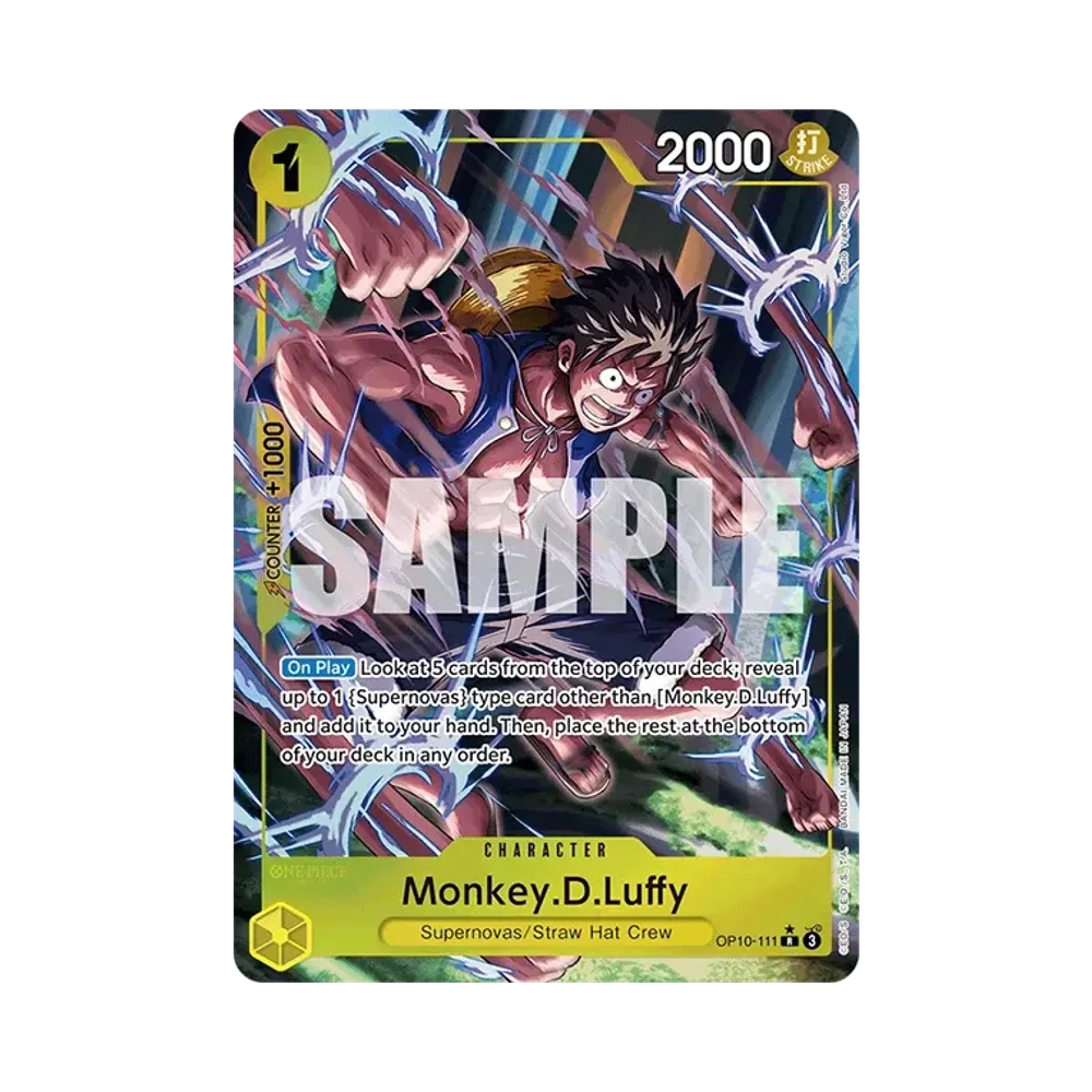 Monkey.D.Luffy R-P [OP10-111] [EN](Booster Pack "Royal Blood")