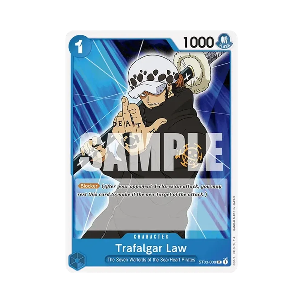 Trafalgar Law C [ST03-008] [EN](Premium Booster "ONE PIECE CARD THE BEST")
