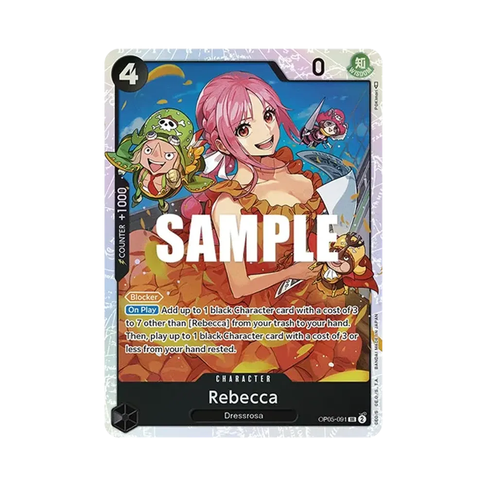 Rebecca SR [OP05-091] [EN](Booster Pack "Awakening Of The New Era")