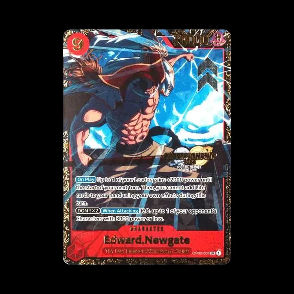 Edward.Newgate SR [OP02-004] [EN](Promotional Card "Championship 2023 Offline Regional Top 16")