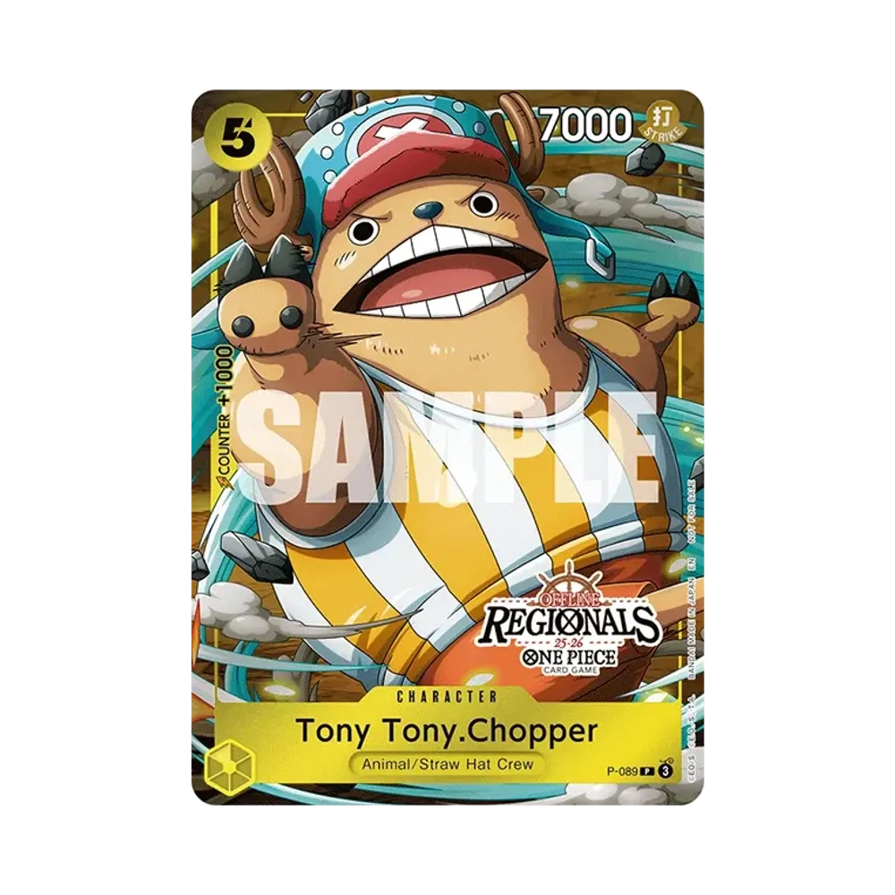 Tony Tony.Chopper P [P-089] [EN](Promotional Card "Offline Regional Participation Pack 2025 vol.2")