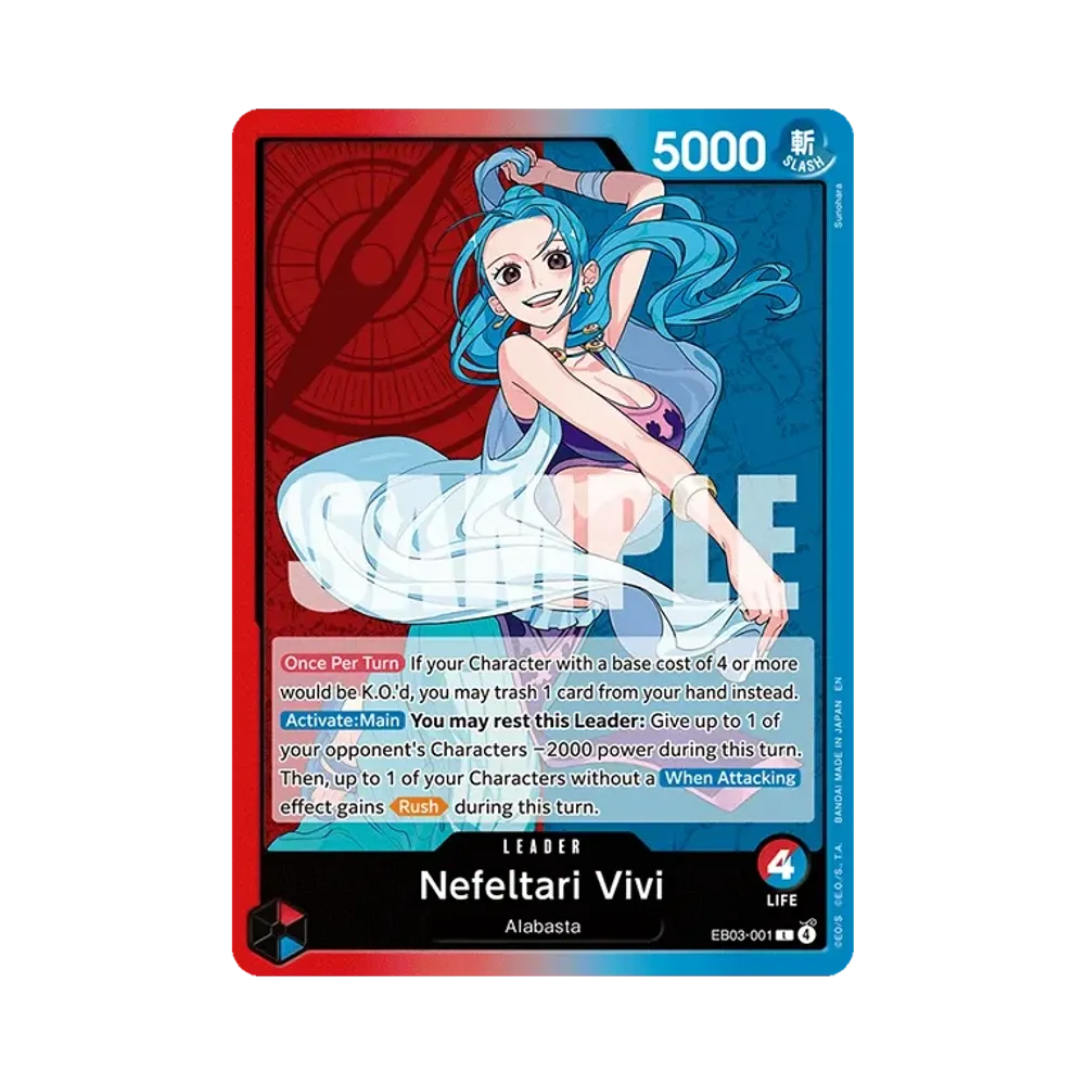 Nefeltari Vivi L [EB03-001][EN] (Extra Booster "HEROINES EDITION")