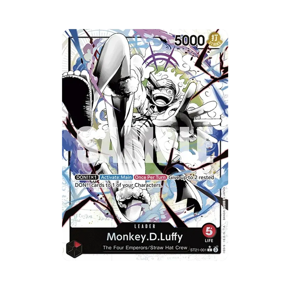 Monkey.D.Luffy L-P [ST21-001] [EN](Starter Deck EX "Gear 5")