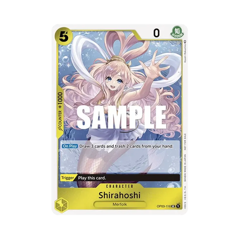 Shirahoshi UC [OP03-116] [EN](Promotional Card "Kingdoms Of Intrigue Dash Pack")