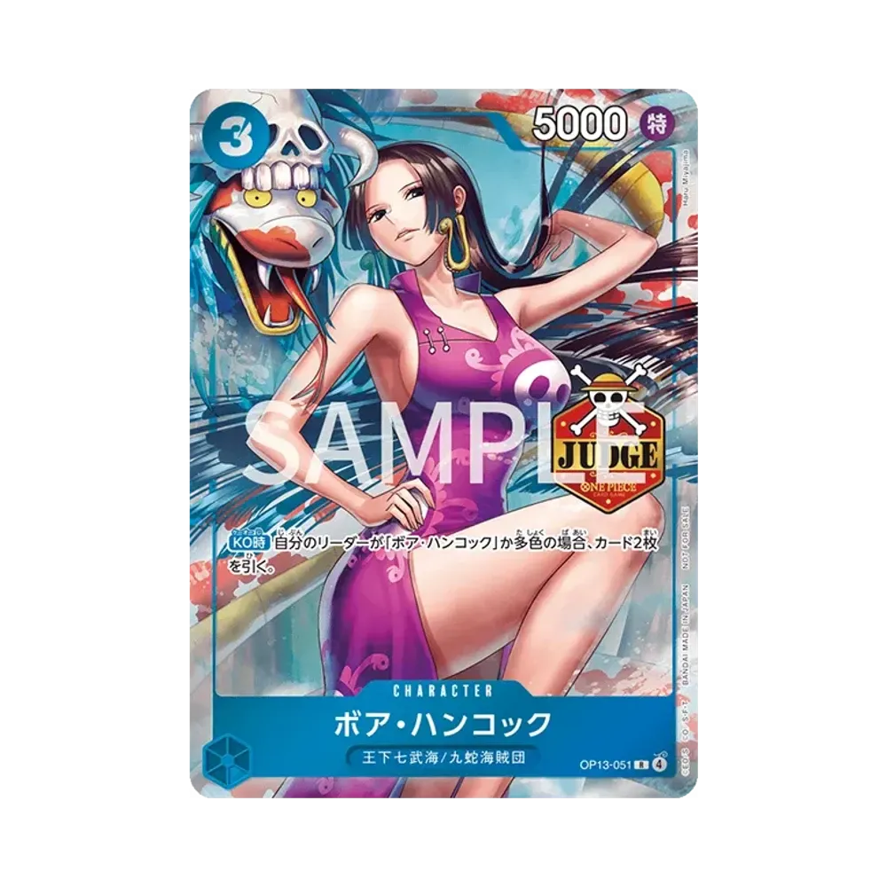 Boa Hancock R [OP13-051] (Promotional Card "Official Judge Promotion Pack Vol.3")