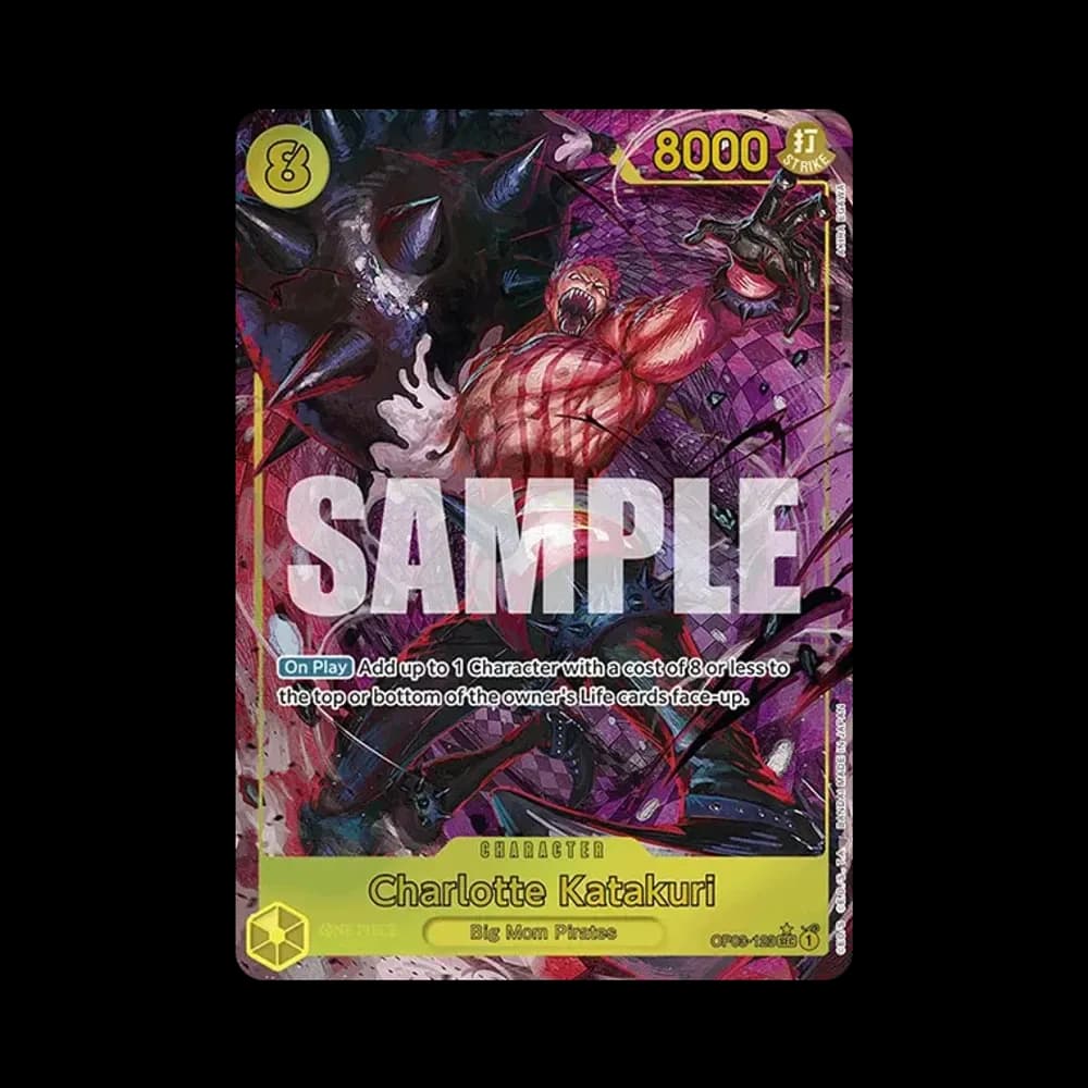 Charlotte Katakuri SEC-P [OP03-123] [EN](Premium Booster "ONE PIECE CARD THE BEST")