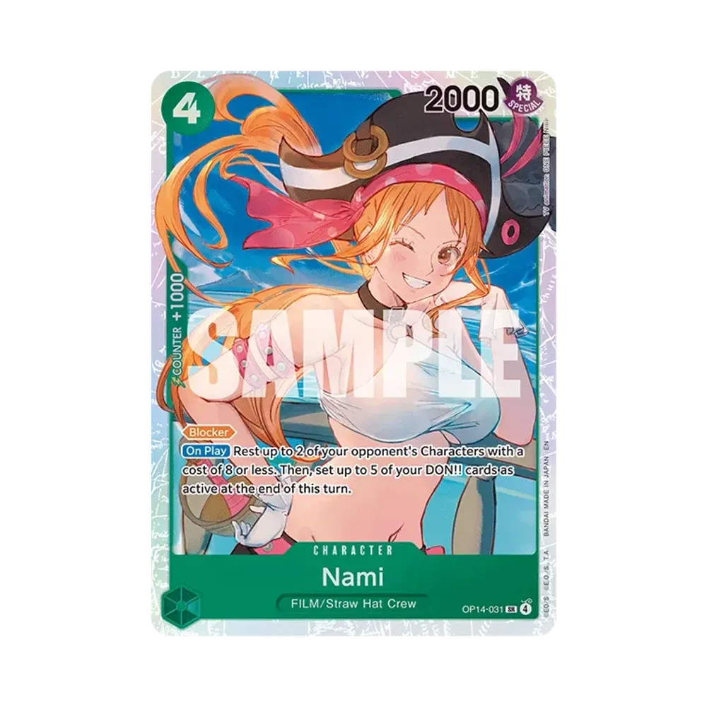 Nami SR [OP14-031] [EN] (Booster Pack "THE AZURE SEA'S SEVEN")