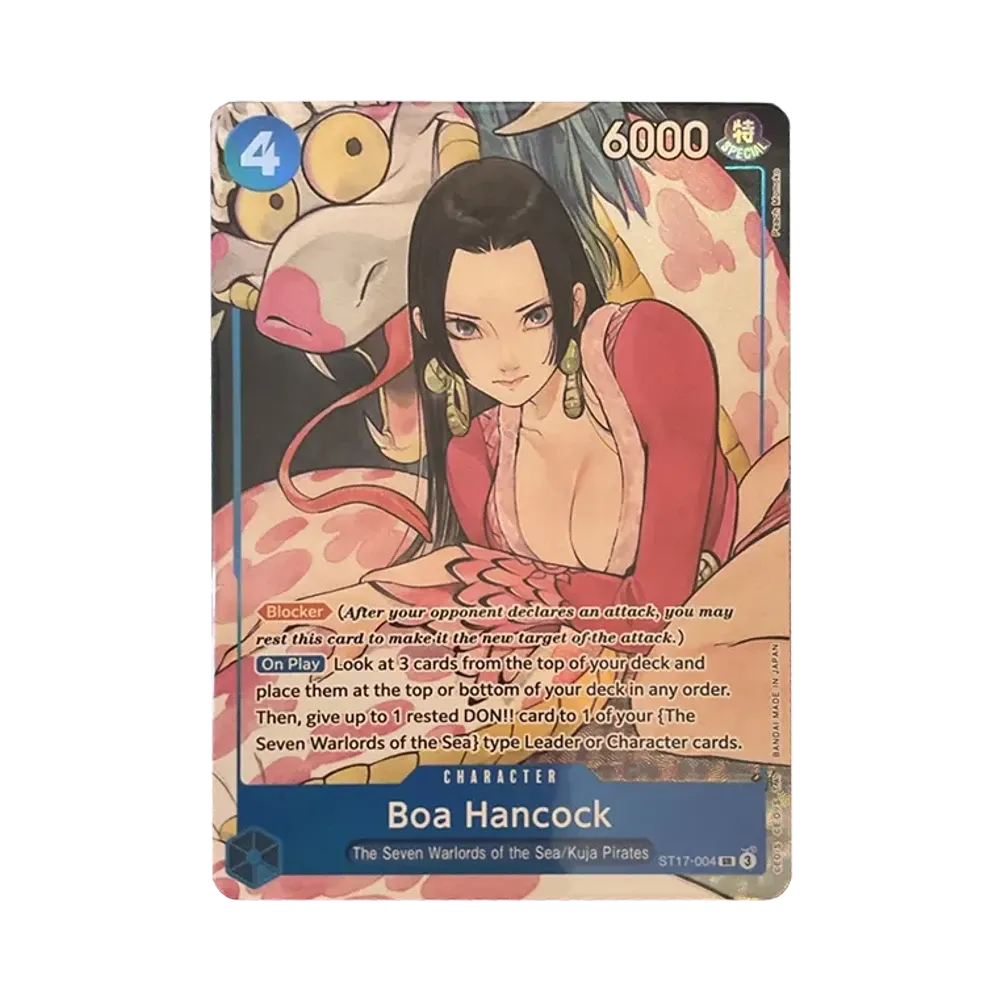 Boa Hancock SR [ST17-004] [EN](Promotional Card "Illustration Box Vol.2")