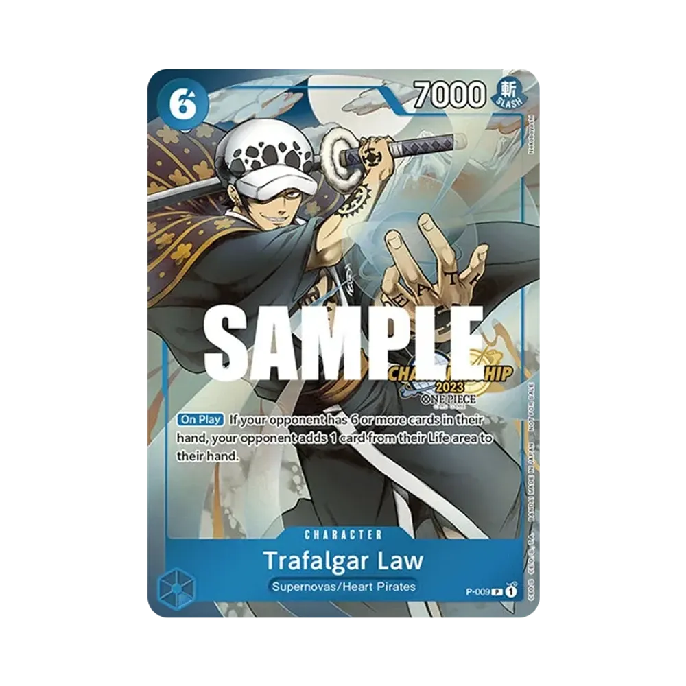 Trafalgar Law P [P-009] [EN](Promotional Card "Championship 2023 Celebration Pack")