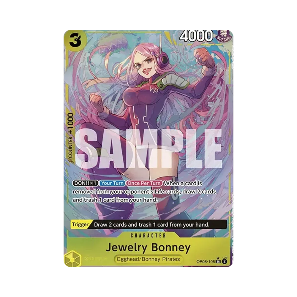 Jewelry Bonney SR-P [OP08-105] [EN](Booster Pack "Two Legends")