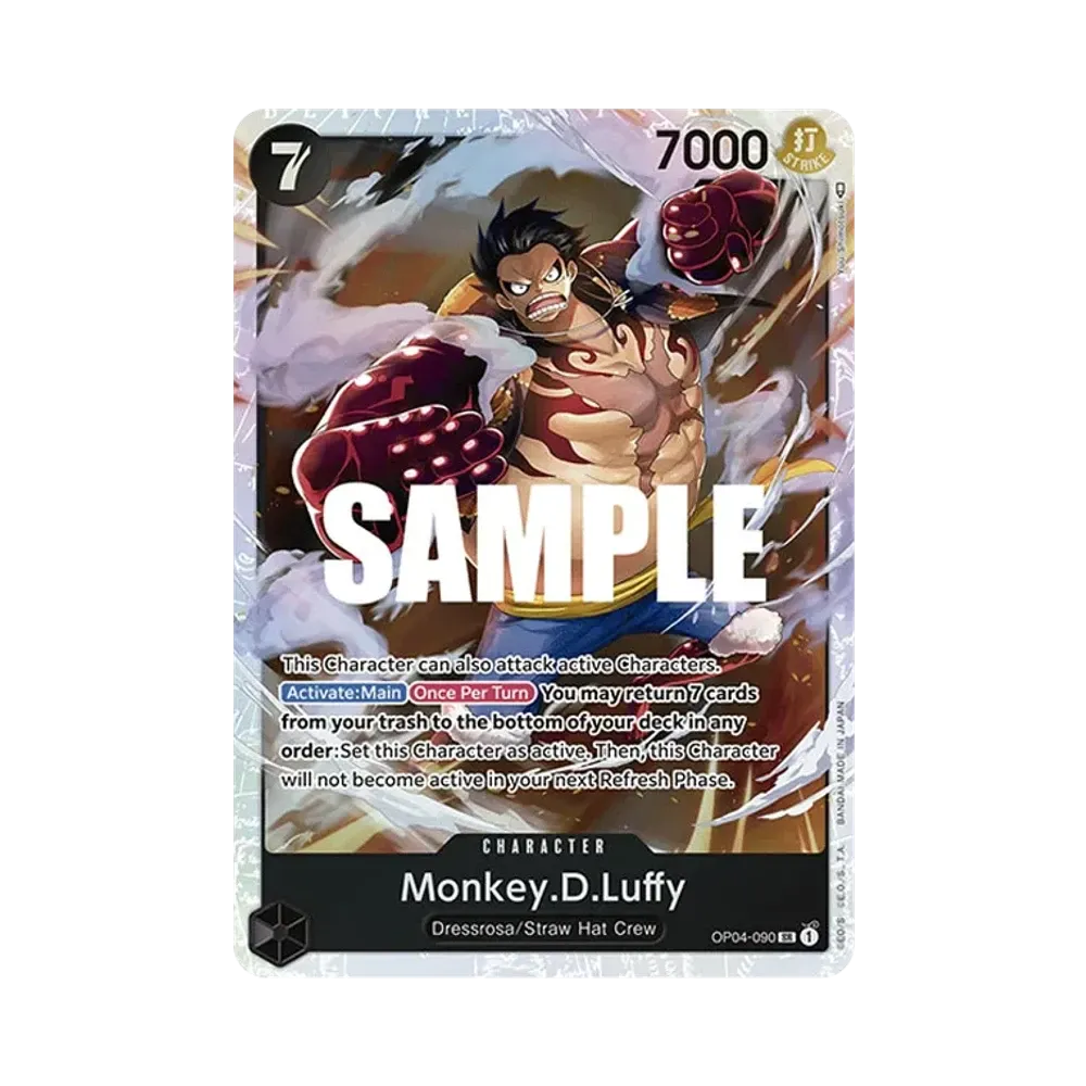 Monkey.D.Luffy SR [OP04-090] [EN](Booster Pack "Kingdoms Of Intrigue")