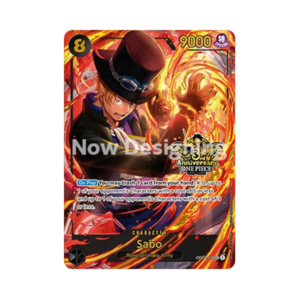 Sabo SEC [OP07-118][EN](ANNIVERSARY SET "Japanese 3rd ANNIVERSARY SET English Ver.")