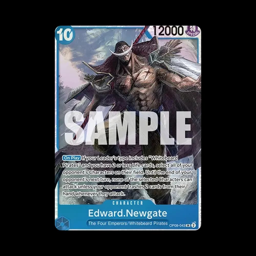 Edward.Newgate SR [OP08-043] [EN](Booster Pack "Two Legends")