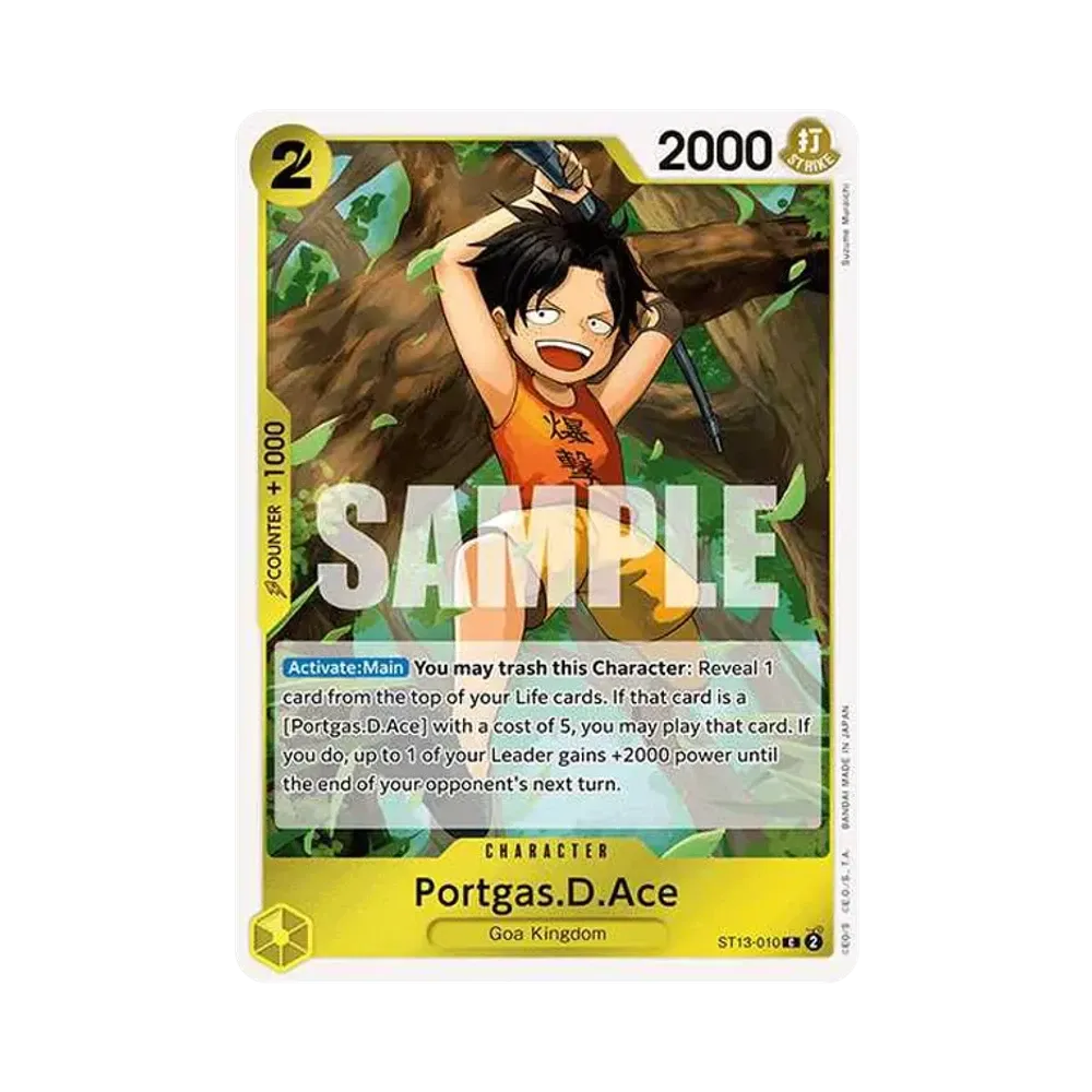 Portgas.D.Ace C [ST13-010] [EN](Ultra DecK "The Three Brothers")