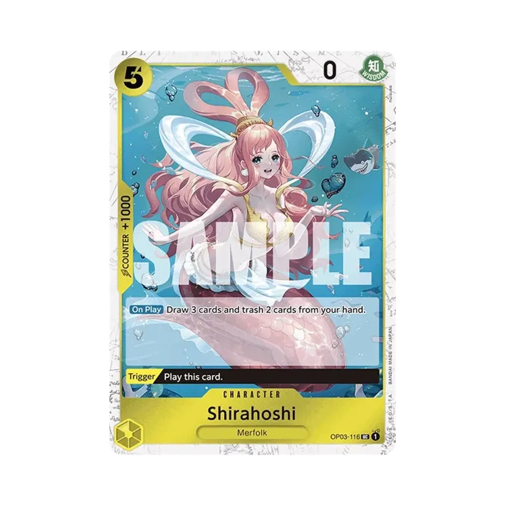 Shirahoshi UC : Pirate Flag Foil [OP03-116] [EN](Premium Booster "ONE PIECE CARD THE BEST")