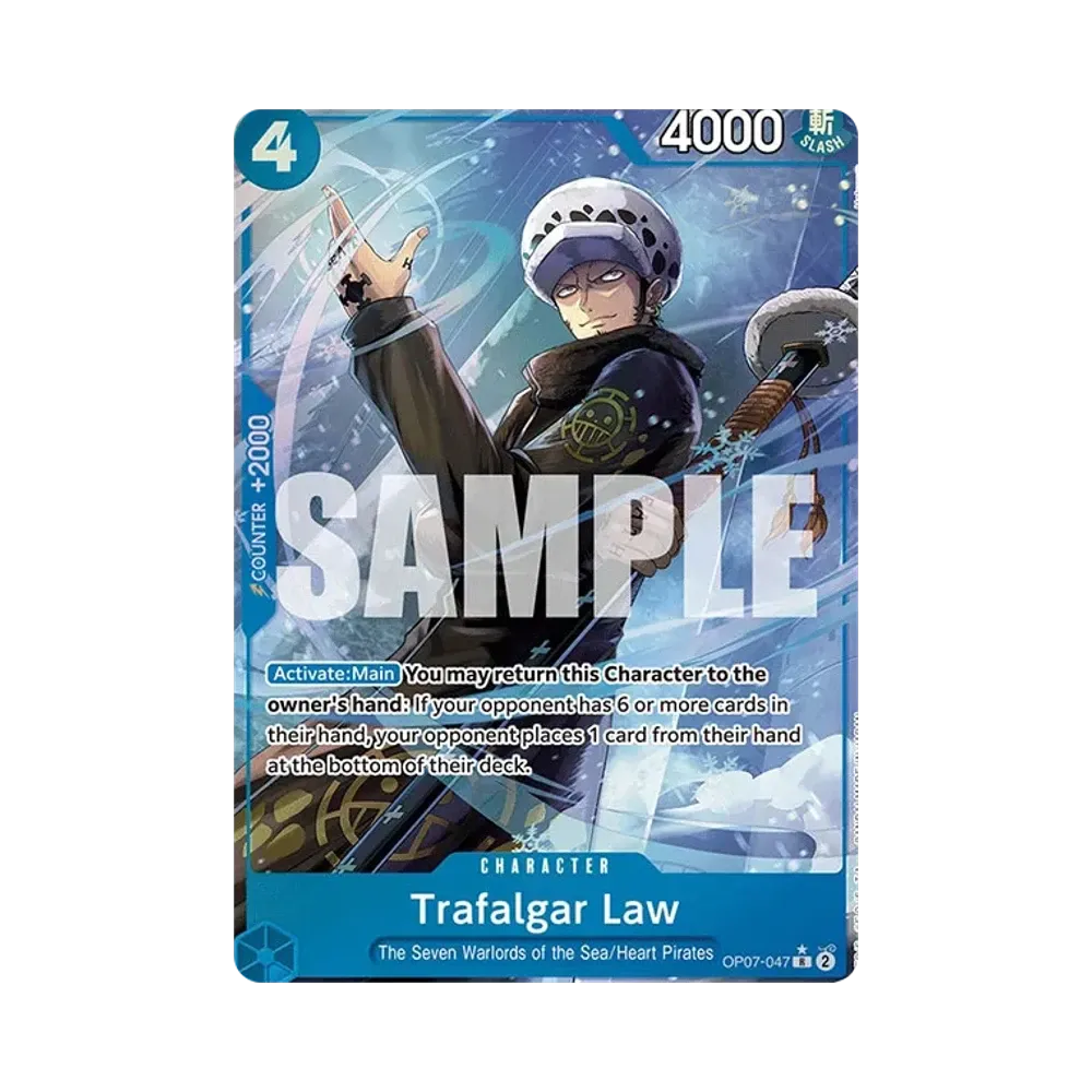 Trafalgar Law R-P [OP07-047] [EN](Booster Pack "500 Years In The Future")