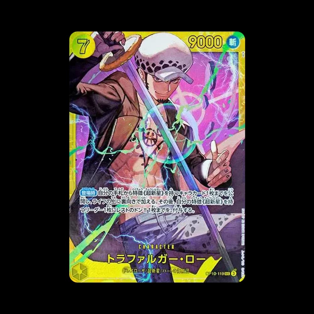 Trafalgar Law SEC [OP10-119](Booster Pack "Royal Blood")