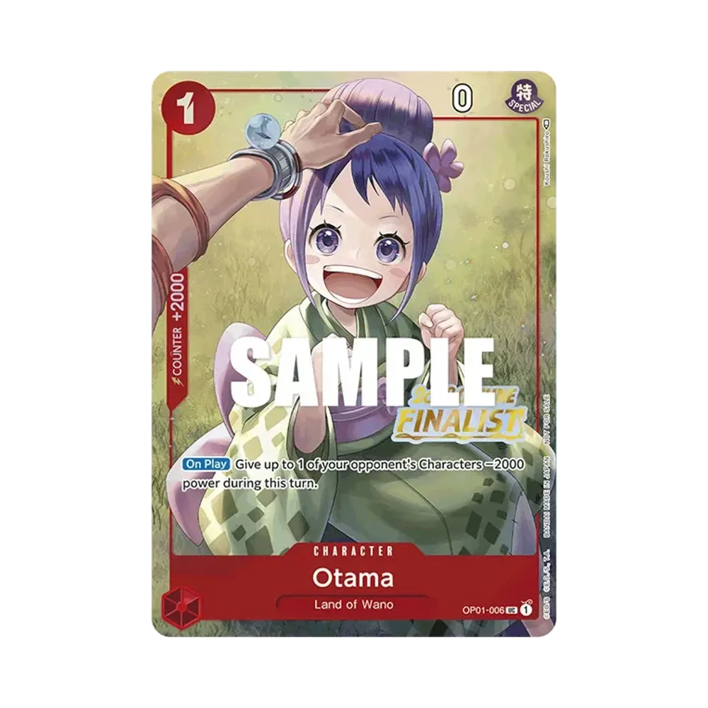 Otama UC [OP01-006] [EN](Promotional Card "Offline Regional 2023 Finalist Card Set Vol. 2")