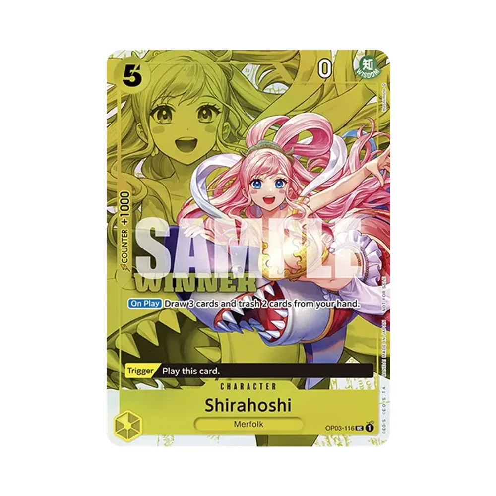 Shirahoshi UC [OP03-116] [EN](Promotional Card "Tournament Pack Vol.6 -Winner-")