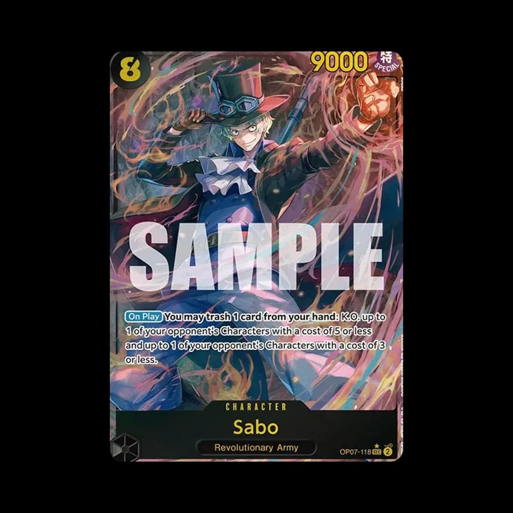 Sabo SEC-P [OP07-118] [EN](Booster Pack "500 Years In The Future")