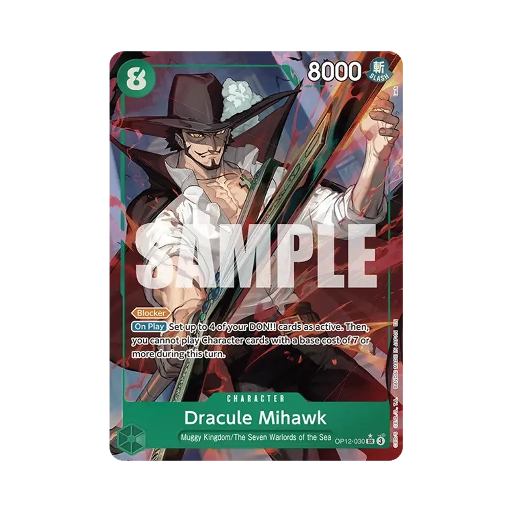 Dracule Mihawk SR-P [OP12-030] [EN](Booster Pack "LEGACY OF THE MASTER")