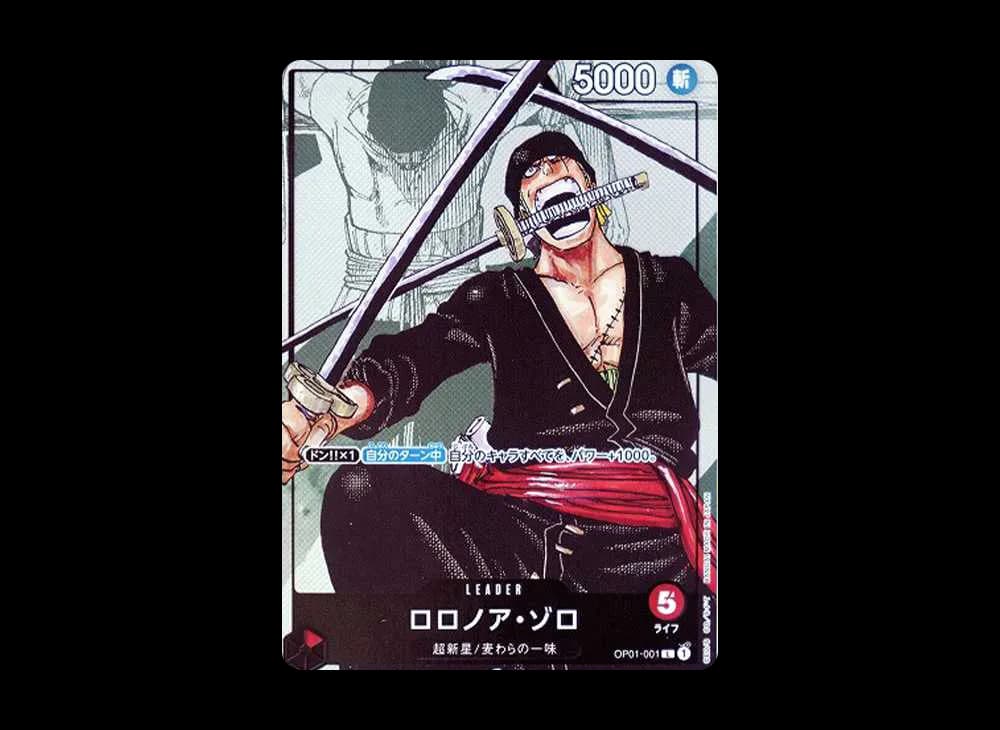 Roronoa Zoro L Parallel [OP01-001] (Premium Card Collection 25th Anniversary Edition)