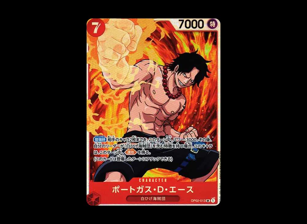 Portgas D Ace SR [OP02-013] (Booster Pack Final Battle)