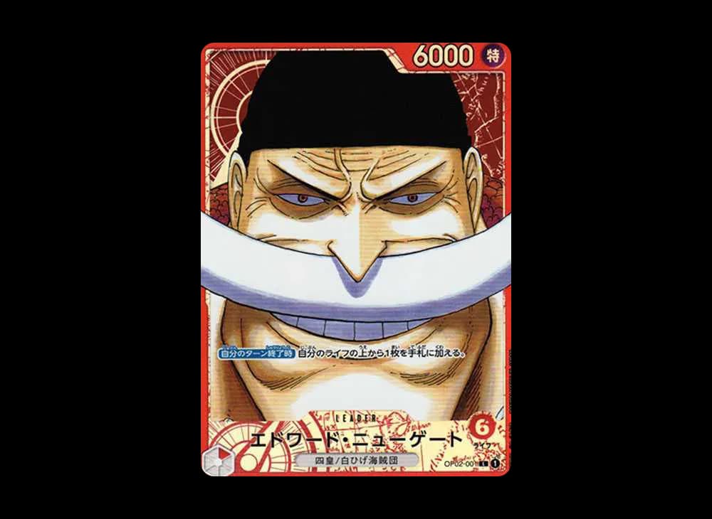 Edward Newgate L-P [OP02-001] (Booster Pack Final Battle)