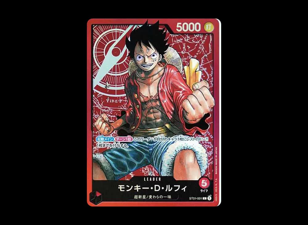 Monkey D Luffy L [ST01-001] (Start Deck Straw Hat Pirates)