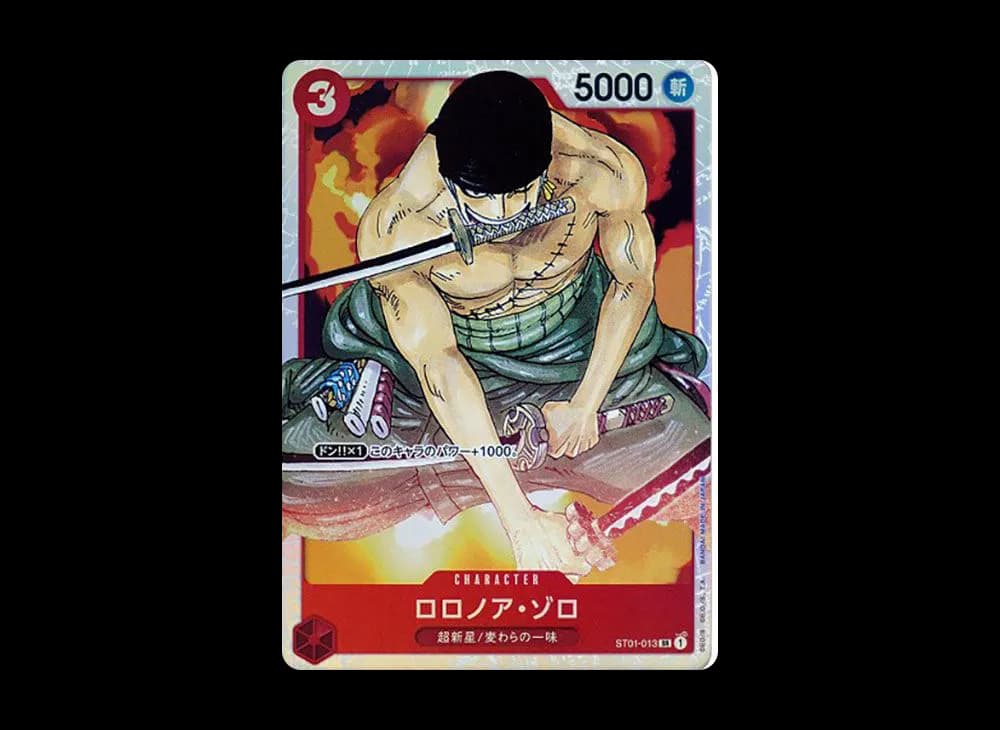 Roronoa Zoro SR [ST01-013] (Start Deck Straw Hat Pirates)