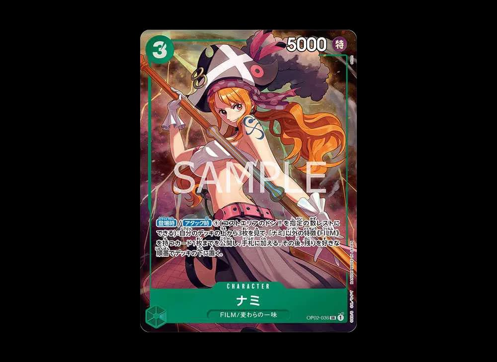 Nami SR [OP02-036] (Premium Card Collection -Best Selection vol.1-)