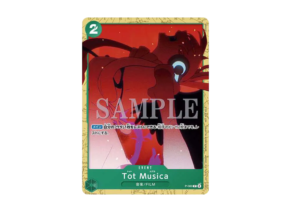 Tot Musica P [P-060] (ONE PIECE Card Game Encore Pack)