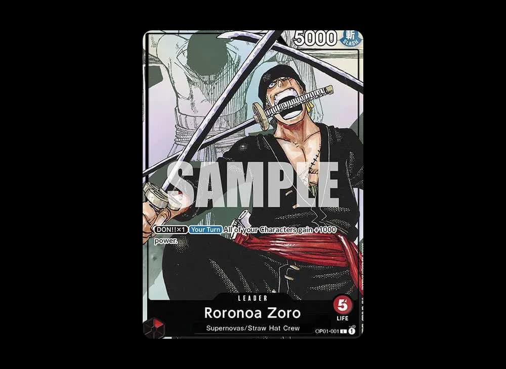 Roronoa Zoro L [OP01-001] [EN](Premium Card Collection "25th Edition")