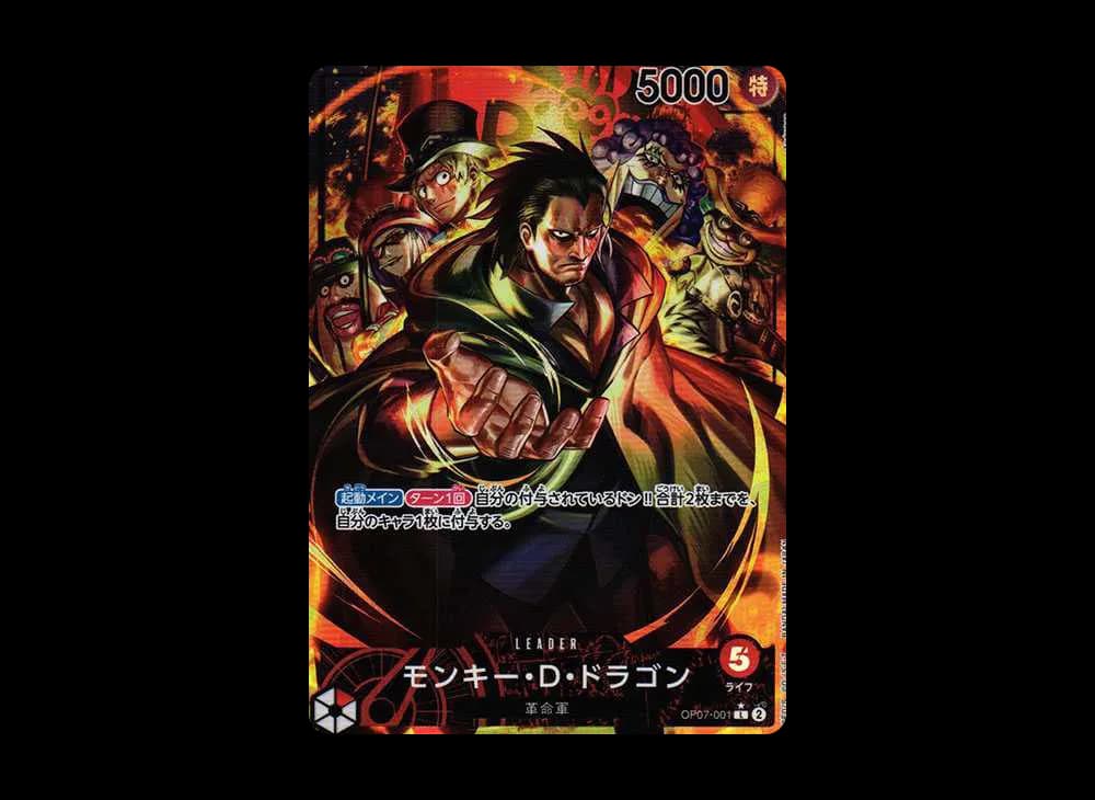 Monkey D Dragon L-P [OP07-001] (Booster Pack The Future After 500 years)