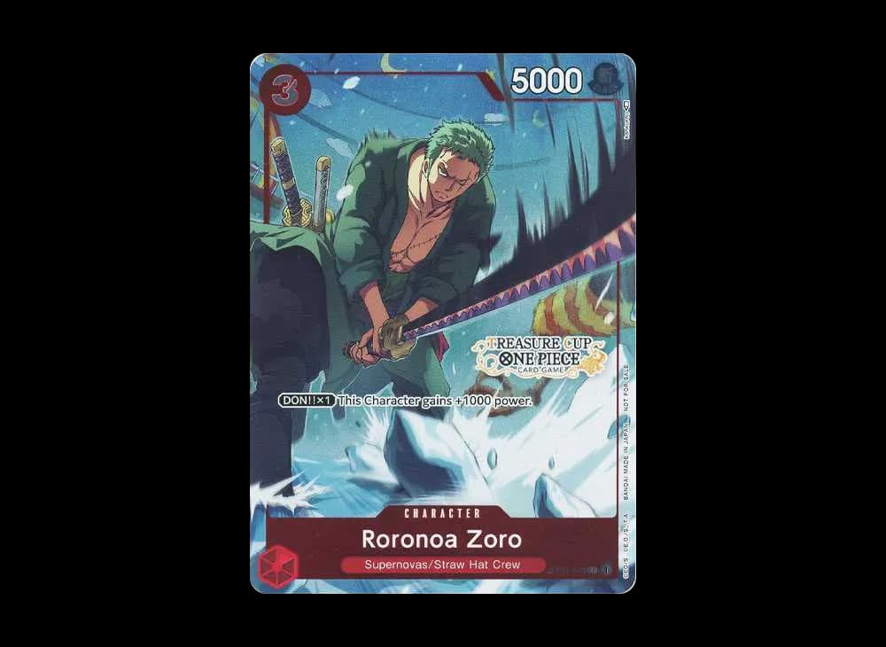 Roronoa Zoro SR [ST01-013] [EN](Treasure Cup Top 8)