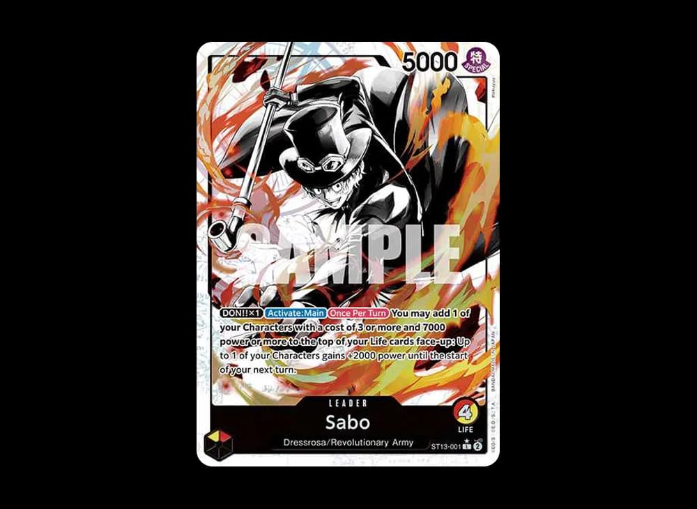 Sabo L-P [ST13-001] [EN](Ultra DecK "The Three Brothers")