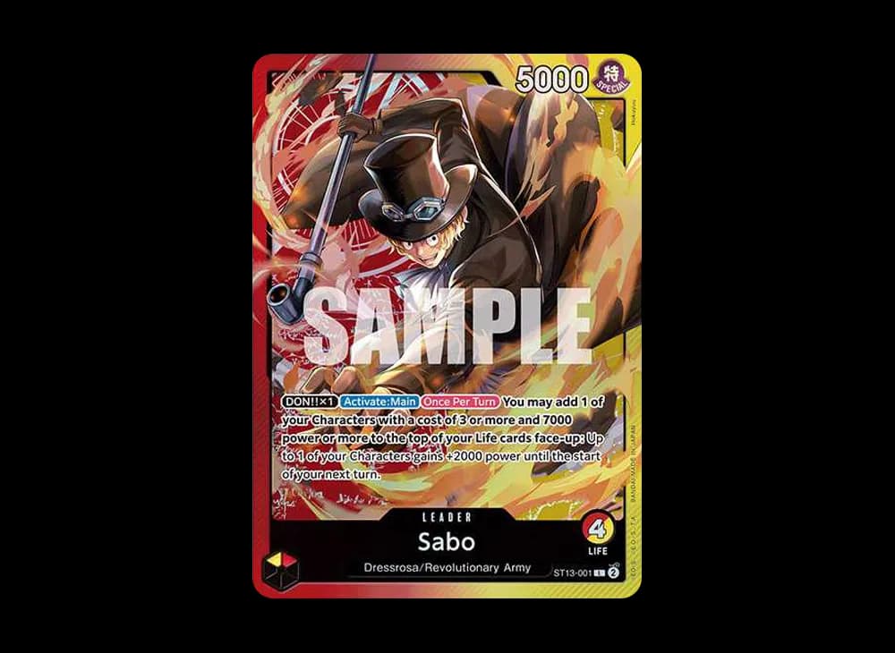 Sabo L [ST13-001] [EN](Ultra DecK "The Three Brothers")