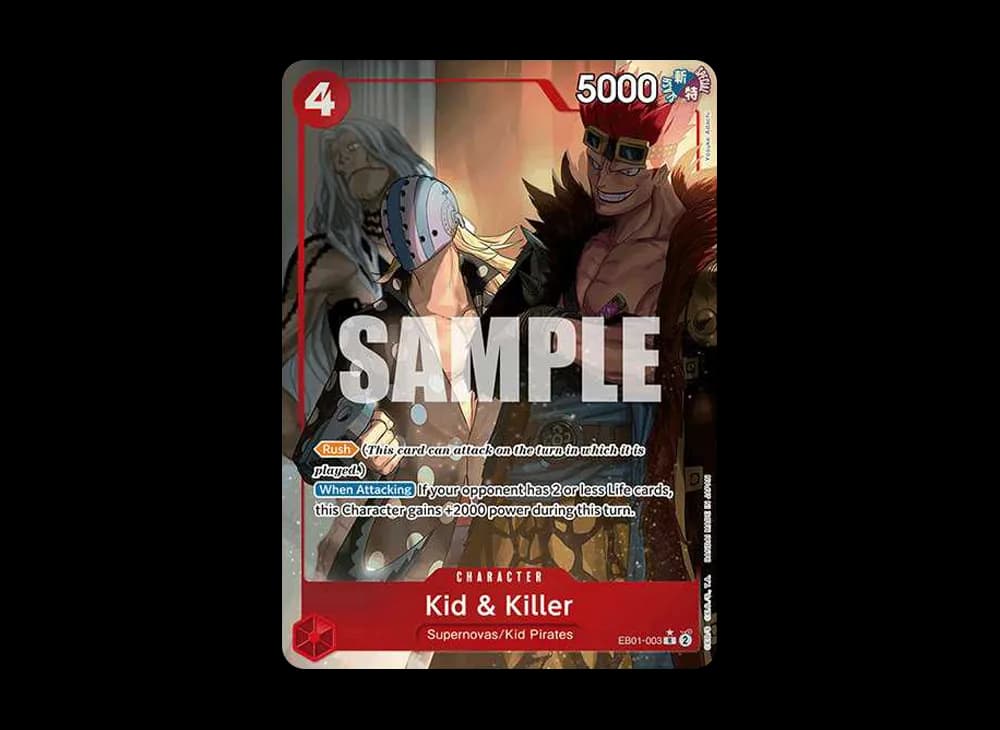 Kid & Killer R-P [EB01-003] [EN](Extra Booster "Memorial Collection")