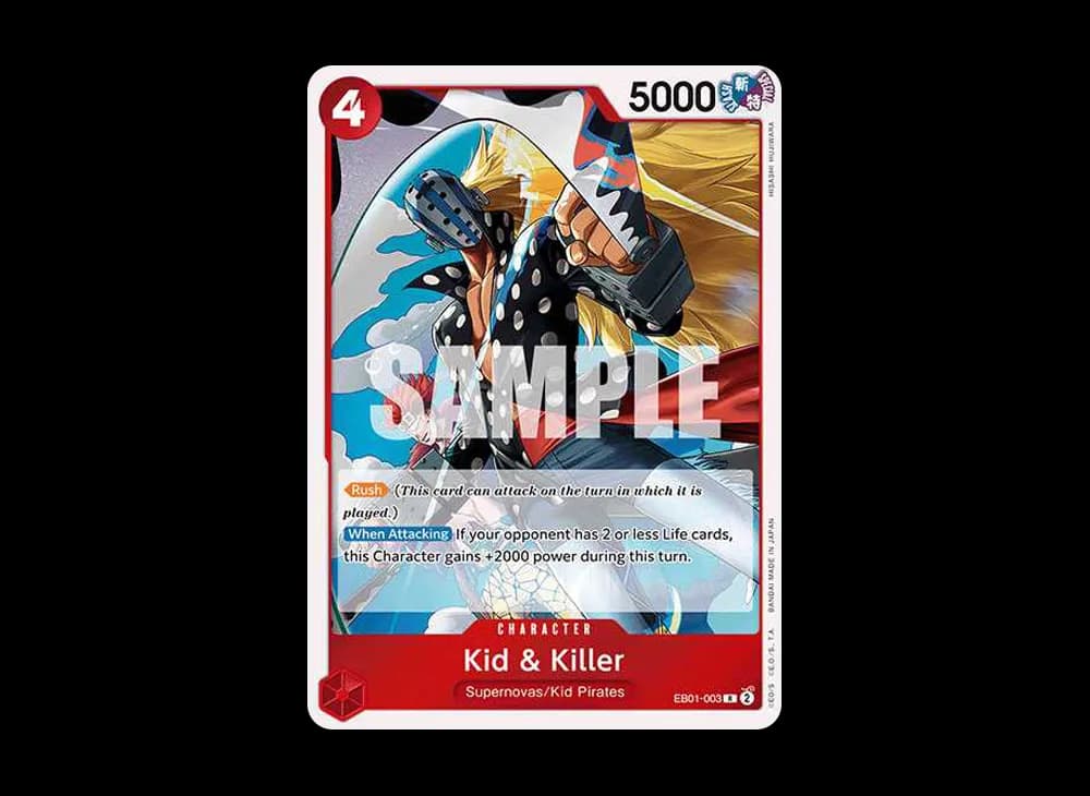 Kid & Killer R [EB01-003] [EN](Extra Booster "Memorial Collection")