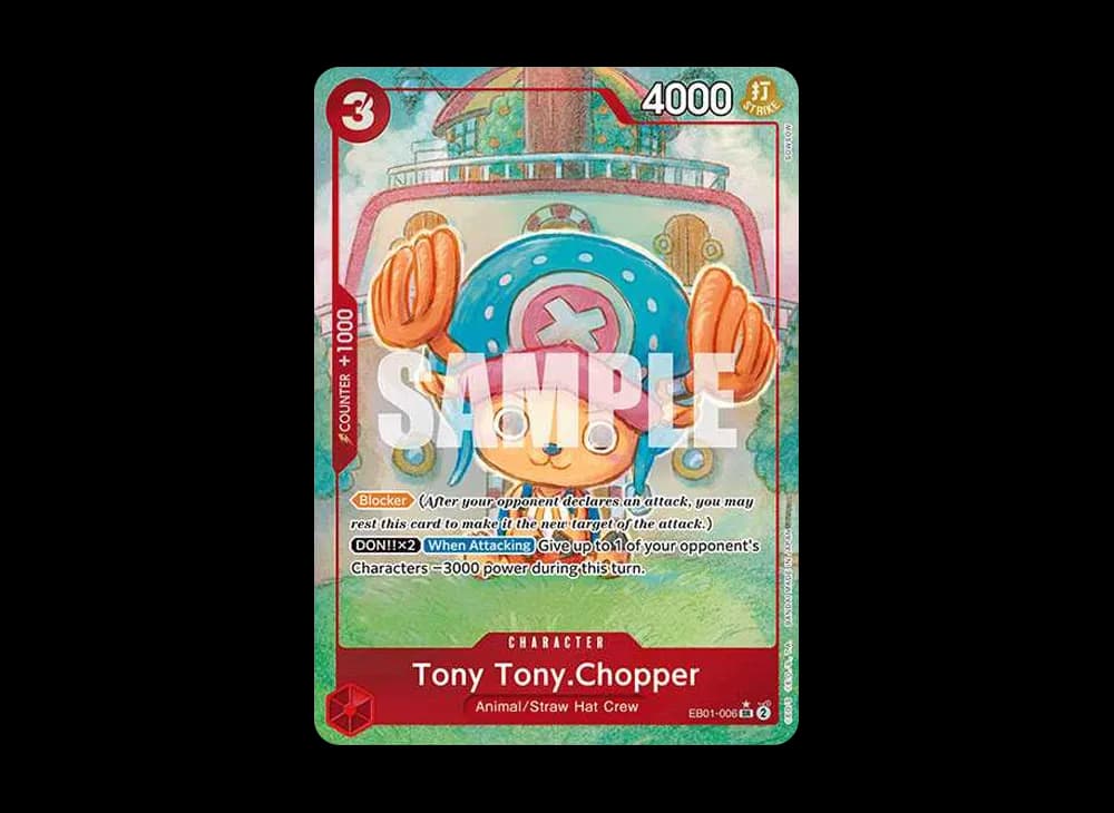 Tony Tony.Chopper SR-P [EB01-006] [EN](Extra Booster "Memorial Collection")